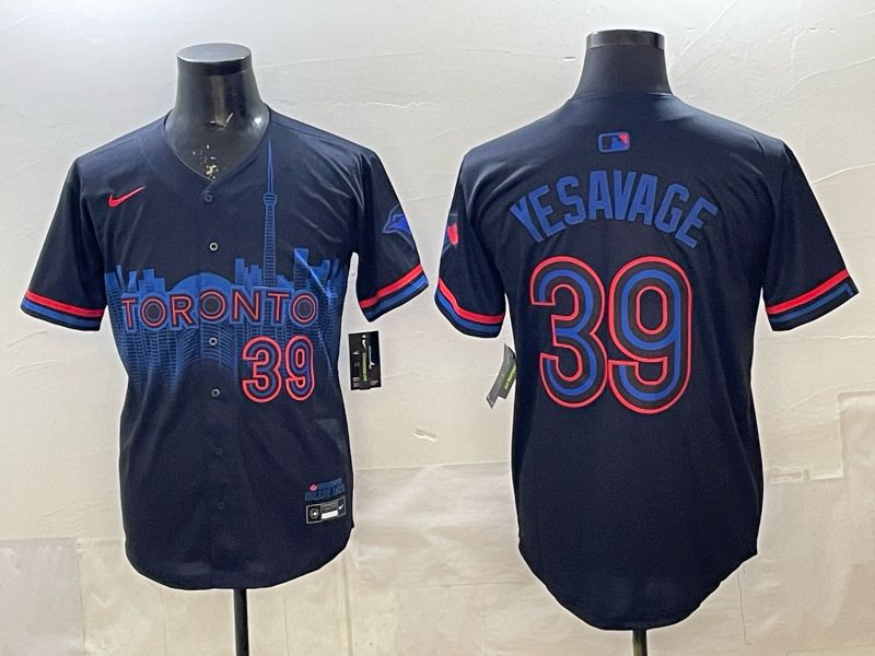 Men 2025 Toronto Blue Jays #39 Yesavage blue Game Nike MLB Jersey style 041->toronto blue jays->MLB Jersey
